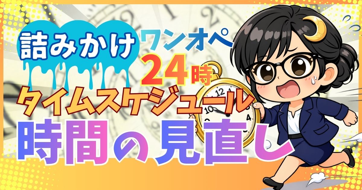 詰みかけワンオペ24時